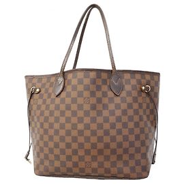 Borsa Tote Louis Vuitton Damier Neverfull MM Damier ebene
