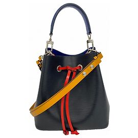 Borsa Louis Vuitton Epi NeoNoe BB Nero Rosso D'oro