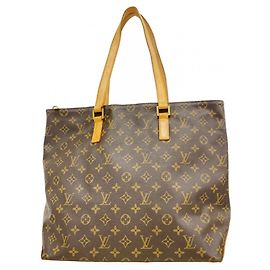 Bolsa Tote Louis Vuitton Monogram Cabas Mezzo Marrom