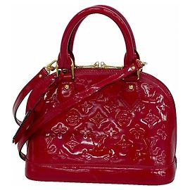 Bolsa Louis Vuitton Alma BB Vernis Rosa