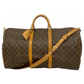 Borsa Boston marrone Louis Vuitton Marrone