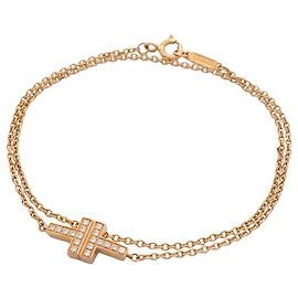 Pulsera T TWO de doble cadena de Tiffany & Co. Otro