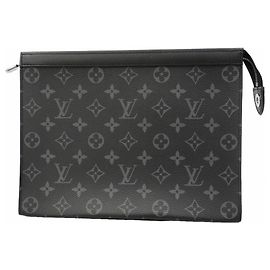 Pochette Voyage MM Monogram Eclipse Louis Vuitton Sac pochette Noir
