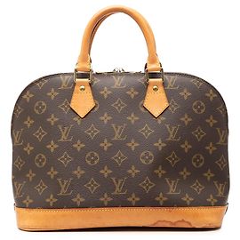 Louis Vuitton Marrom Monogram Alma PM Marrom