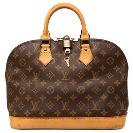 Louis Vuitton Marron Monogram Alma PM Marron