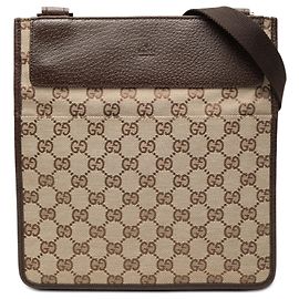 Gucci Beige GG Canvas Crossbody Beige