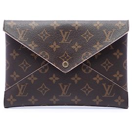 Louis Vuitton Pochette Kirigami GM Marrom Monogram Marrom