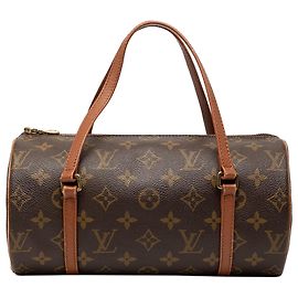 Louis Vuitton Marrom Monogram Papillon 26 Marrom