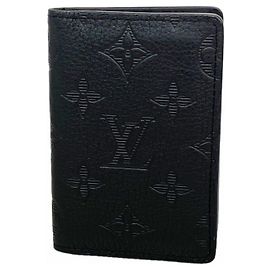 Tarjetero negro Louis Vuitton Negro
