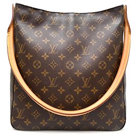 Louis Vuitton Looping GM Women's Shoulder Bag Brown