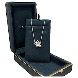 Collar Graff Diamond Flower Plata