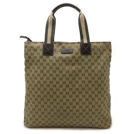 Borsa Tote Gucci GG Canvas Verde