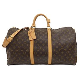 Louis Vuitton Monogram Boston Bag Brown