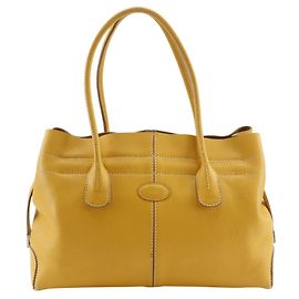Tod's Borsa Tote in pelle Tod’s D Bag Giallo