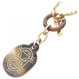 Hermès Collana Chaine d'Ancre Hermes D'oro Metallico