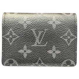 Louis Vuitton Kartenetui Enveloppe Monogram Eclipse Schwarz