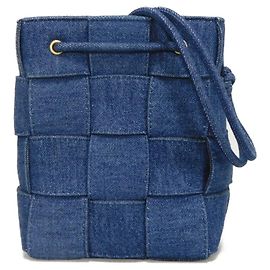 Borsa a secchiello Cassette Small Bottega Veneta borsa a tracolla Blu