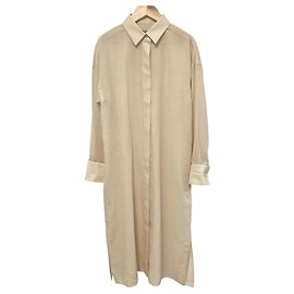 theory luxe PRESTON NIGEL Kleid Beige