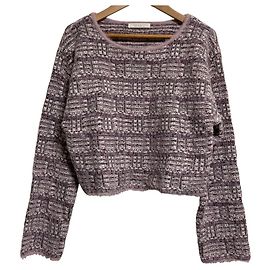 Autre Marque Top de malha de tweed PROPORTION BODY DRESSING Roxo