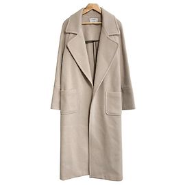 Autre Marque STUDIOUS Big Collar Semi Flare Coat Beige