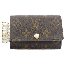 Louis Vuitton Monogram Multicles M62630 Key Case Brown