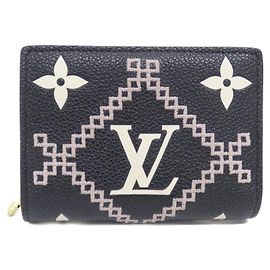 Louis Vuitton Monogram Empreinte Wallet Black