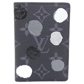Louis Vuitton Monogram Eclipse Card Case Black