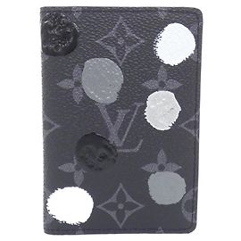 Portacarte Monogram Eclipse Louis Vuitton Nero