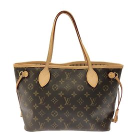 Sac à main Louis Vuitton Monogram Neverfull PM Marron