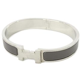 Hermès Pulseira Click H Hermes Marrom