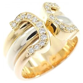 Anello Cartier 2C Large Band D'oro