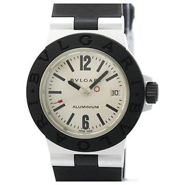 Bulgari Reloj para mujer Bvlgari Aluminium Rubber Quartz AL29A Otro