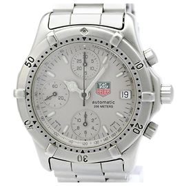 TAG HEUER 2000 Chronograph Stainless Steel Automatic Watch Other