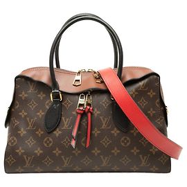 Tote Louis Vuitton Monogram Tuileries Marron Noir