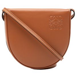 Loewe Anagram Absatz-Pouch Braun
