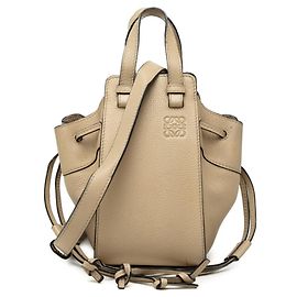 Loewe Anagram Hammock Mini Handbag Beige