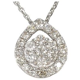 Autre Marque Colar de platina e diamantes Outro