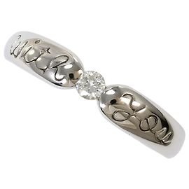 Autre Marque PT900 Platinring mit Diamant Andere