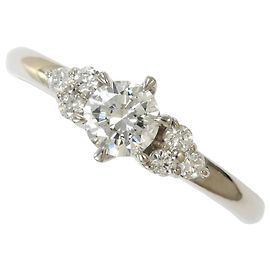 Autre Marque Platinring mit Diamanten Andere