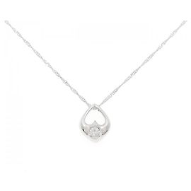 Autre Marque Collar PT/PT850 Diamond Plata