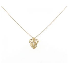 Autre Marque Collier en diamant Au750 Doré