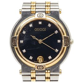 Orologio da polso Gucci Quartz 9000M con quadrante nero Altro