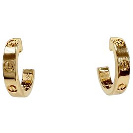 Boucles d'oreilles Cartier AXN851 LOVE Mini Love Doré