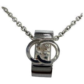 Collana con pendente Interlocking G Gucci Argento