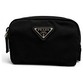 Pochette PRADA Micro Re-Nylon Noir