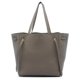 Céline Celine Brown Small Grained Calfskin Phantom Cabas Tote Brown Taupe