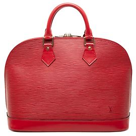 Louis Vuitton Alma PM en Epi rojo Roja