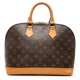 Louis Vuitton Marrom Monogram Alma PM Marrom