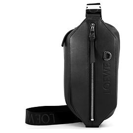 Borsa a tracolla convertibile Loewe Nero