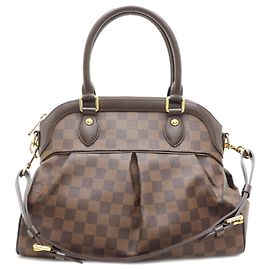 Louis Vuitton Trevi PM Handtasche Braun Damier ebene